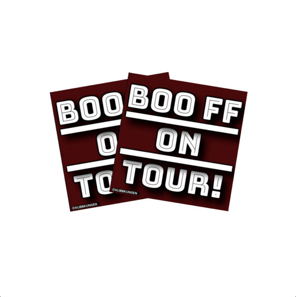 BOO FF ON TOUR