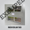 Ingen Reklam Tack! Vit design. 10st - Bild 3