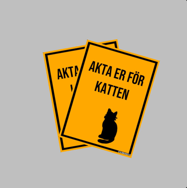 Akta er för katten 20st